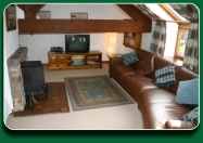 The spacious lounge at Coldbeck Barn - click on the image for a larger version